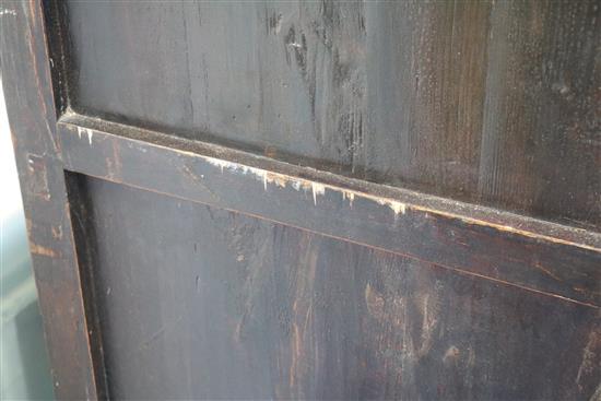 A Chinese hardwood tall cabinet W.65cm